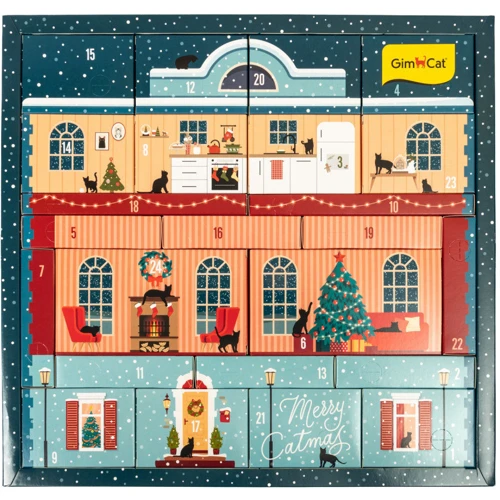 Адвент календар 2024 GimCat Adventskalender 2024 для котів 550 г (4002064422374): Країна виробник Германия