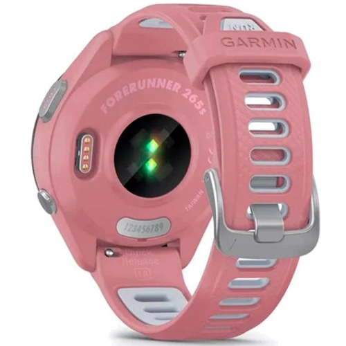 Смарт-часы Garmin Forerunner 265S Black Bezel with Light Pink Case and Light Pink/Powder Grey Silicone Band (010-02810-15): Виды спорта Плавание, Велоспорт, Бег