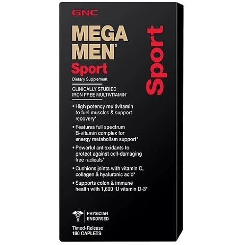 GNC Mega Men Sport 180 caps