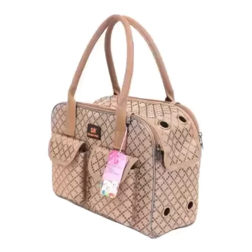 Сумка-переноска Do Do Pet Duna Cream M 40х17х28 см бежевая (6931233200015) фото 3