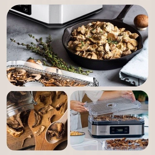 Сушарка для фруктів та овочів Zeegma Dry Chef Silver фото 4
