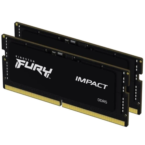 Kingston FURY 32 GB (2x16GB) SO-DIMM DDR5 6000 MHz Impact (KF560S38IBK2-32): Частота, МГц 6000