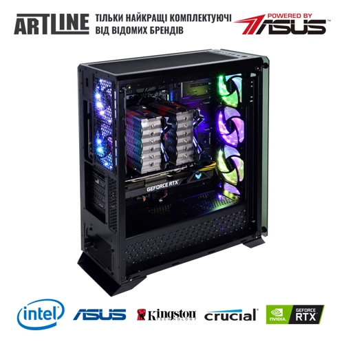 Персональный компьютер (ПК) ARTLINE Overlord X97 (X97v42Win): Процессор Intel Core i7-11700KF (3.6- 5.0 ГГц)