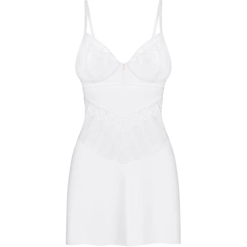 Пеньюар Obsessive Alissium chemise & thong XL/2XL