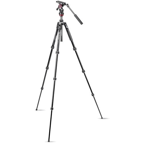 Manfrotto Befree Live Aluminum Video Tripod Kit with Twist Leg Locks: Минимальная высота 40 см