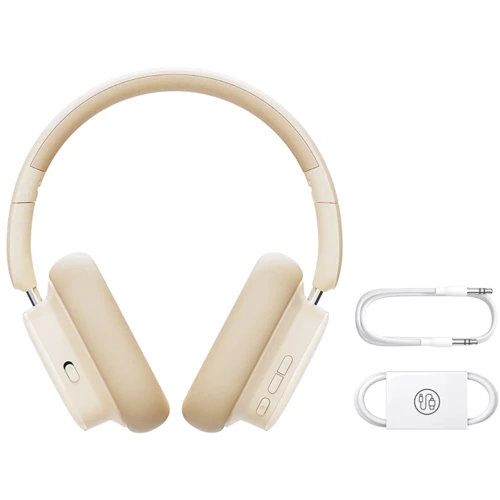 Наушники Baseus Bowie H1i Beige (A00050402223-00) фото 6
