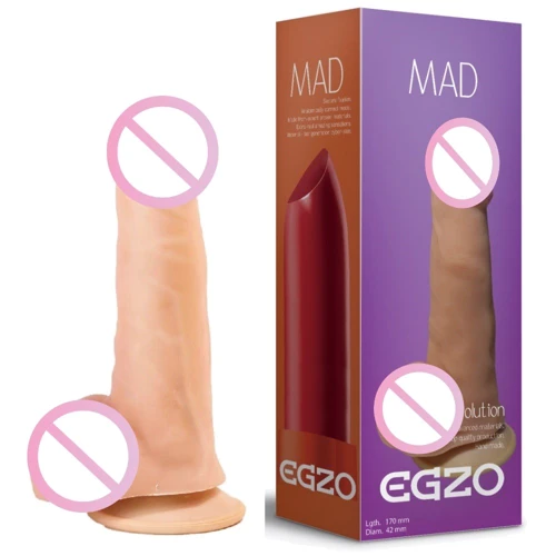 Фаллоимитатор EGZO Ciberskin DS006 ( 17 х 4,2 см )