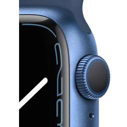 Б/У Apple Watch Series 7 41mm GPS Blue Aluminum Case With Abyss Blue Sport Band (MKN13) Approved Grade B: Причина уценки Б/У, хорошее состояние, комплектация полная: коробка, зарядка, часы