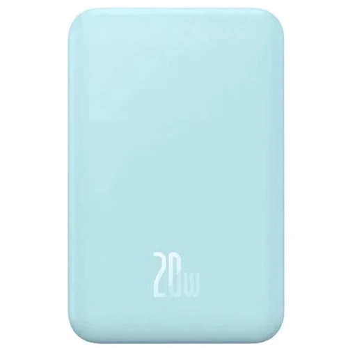 Зовнішній акумулятор Baseus Power Bank 20000mAh Magnetic Wireless 20W Blue (PPCX150003): Кількість USB 1