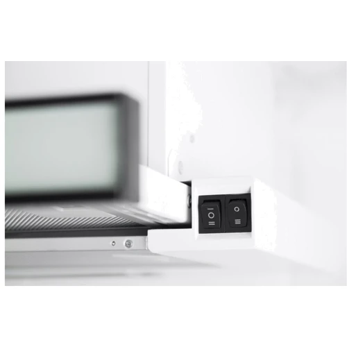 Вытяжка Minola HTL 6160 I/ WH GLASS 630: Управление Механическое