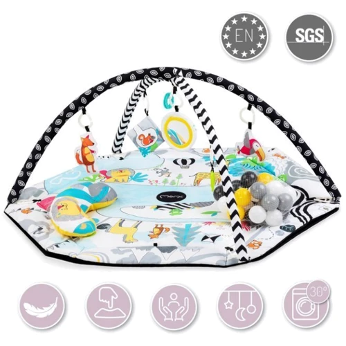 Детский развивающий коврик MoMi Doublefun (MAED00009): Производитель MoMi