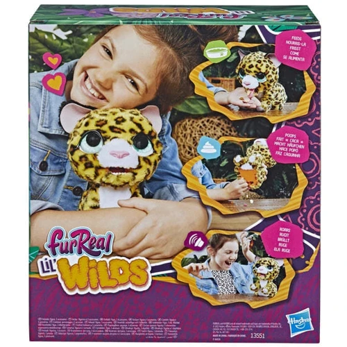 Іграшка інтерактивна Hasbro Furreal Friends Леопард Лоллі (F4394): Датчики дотику