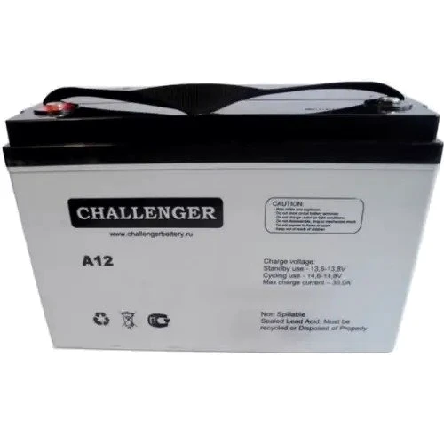 Аккумулятор Challenger A12-75 (AGM,12В, 75Ач): Тип AGM