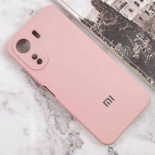 Чохол для телефона Lakshmi Premium Silicone Case з Logo Full Camera Pink Sand для Xiaomi Redmi 13C / Poco C65: Сумісність Xiaomi Redmi 13C / Poco C65