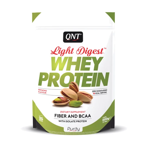 Протеин QNT Light Digest Whey Protein 500 g /25 servings/ Pitachio