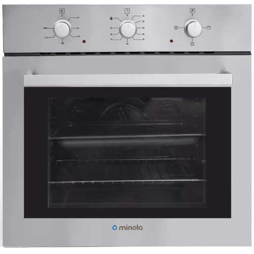Духова шафа електрична Minola OE 64134 INOX/BL: Кількість режимів нагріву 4