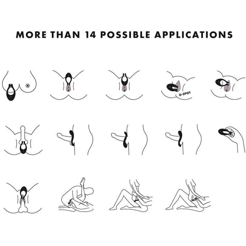 Вібратор для пар Satisfyer Endless Joy Black