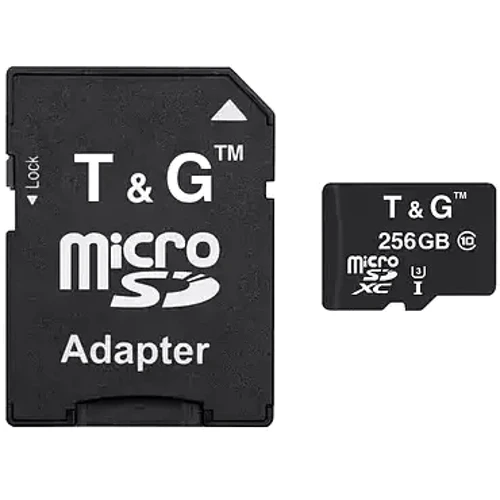 Карта пам'яті T&G 256GB microSDXC Class 10 UHS-I U3 + adapter (TG-256GBSD10U3-01): Тип карти MicroSDXC