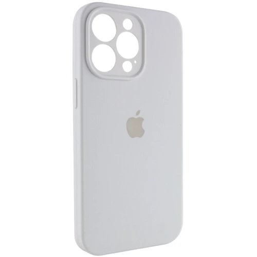 Чехол для iPhone Mobile Case Silicone Case Full Camera Protective White for iPhone 15 Pro Max: Цвет белый