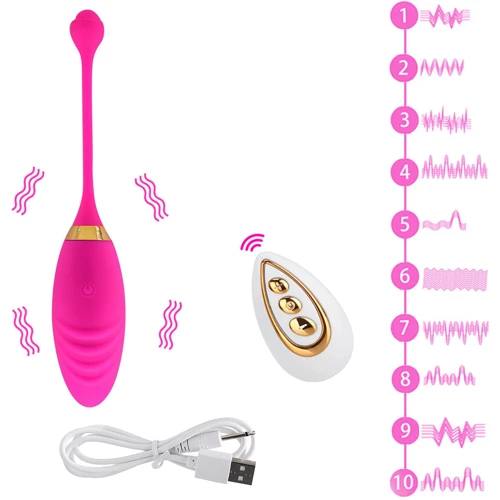 Виброяйцо с пультом NDS B21-2 Pink (23748)