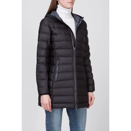 Пуховик CMP Woman Parka Fix Hood 3Z23076-U901 42 (34) черный зимний с капюшоном: Страна производитель Китай