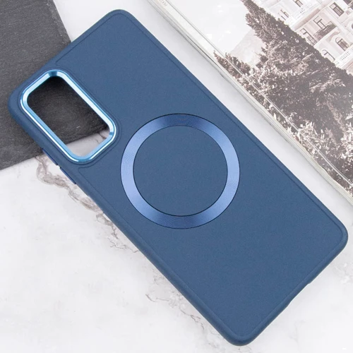 Чехол для телефонов TPU Case Bonbon Metal Style with MagSafe Cosmos Blue for Samsung A155 Galaxy A15 4G / A156 Galaxy A15 5G / M156 Galaxy M15 5G: Тип накладка на заднюю часть