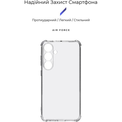 Чехол для телефонов ArmorStandart Air Force Camera cover Transparent for Samsung S926 Galaxy S24 Plus (ARM74884): Совместимость Samsung S926 Galaxy S24 Plus