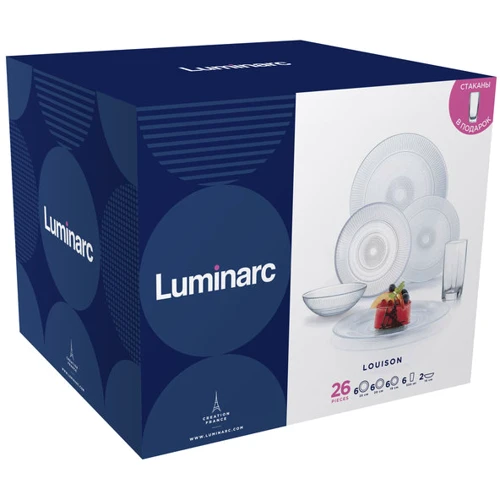 Столовый сервиз Сервиз Luminarc ЛУИЗ 20+6 предметов (P6589/1)