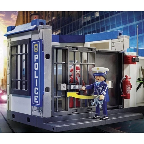 Конструктор Playmobil City Action Побег из тюрьмы, 161 деталь (70568): Количество деталей, шт. 161