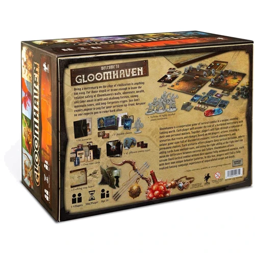 Настільна гра Cephalofair Games Gloomhaven 2nd Edition - EN (Похмура Гавань): Тип Детские