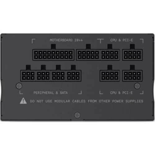 Блок питания NZXT C650 Gold 650W (PA-6G1BB): Мощность, Ватт 550