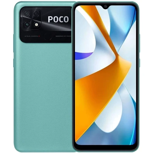 Смартфон Xiaomi Poco C40 4/64 GB Coral Green Approved Вітринний зразок