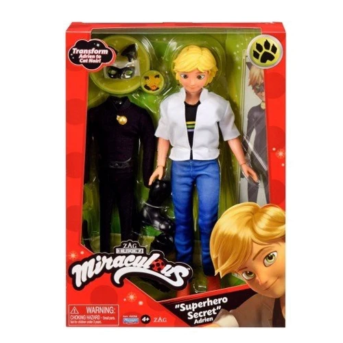 Кукла Miraculous Леди Баг и Супер-Кот S2 - Суперсекрет Эдриана (26 cm, с аксес.): Высота, см 26