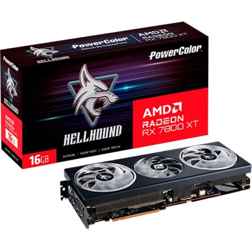 Відеокарта PowerColor AMD Radeon RX 7800 XT 16GB GDDR6 (RX7800XT 16G-L/OC) фото 8