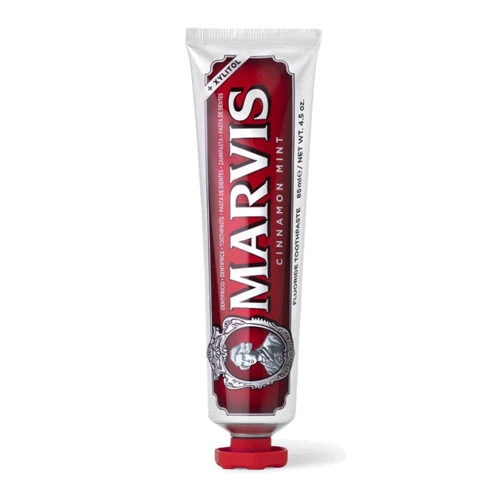 Marvis Cinnamon Mint 85 ml Зубная паста Корица и мята: Назначение Отбеливание, Очищение