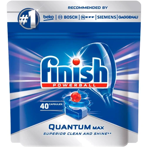 Calgonit Таблетки для миття посуду Finish Quantum Max 40 шт