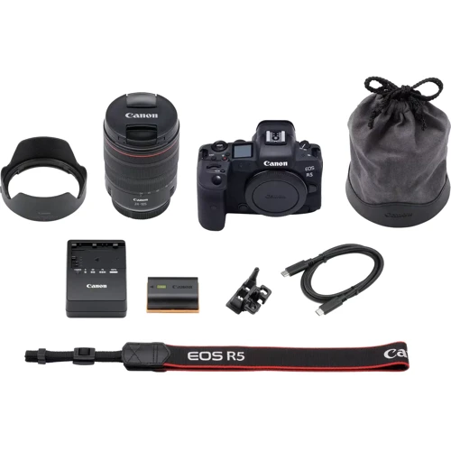 Canon EOS R5 kit RF 24-105 mm L IS USM: Типы файлов JPEG