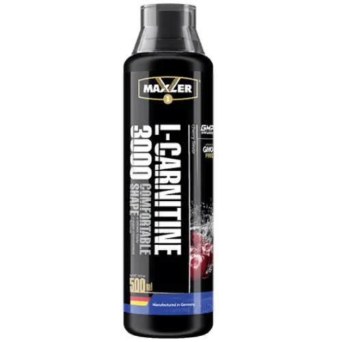 Жиросжигатель Maxler L-Carnitine Comfortable 3000 500 ml /20 servings/ Cherry
