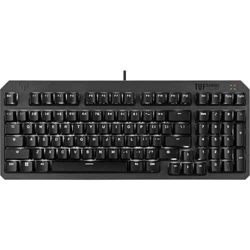 Клавиатура ASUS TUF Gaming K3 Gen II Opti-Mech RGB Red Switches USB UA Black (90MP0390-BKMA00): Количество клавиш 98
