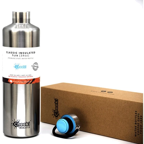 Термос Cheeki Classic Insulated 1 літр Silver фото 4