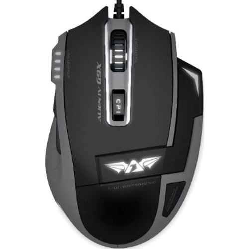 Мышь Armaggeddon Alien IV G9X G.Black: Интерфейс подключения проводная USB