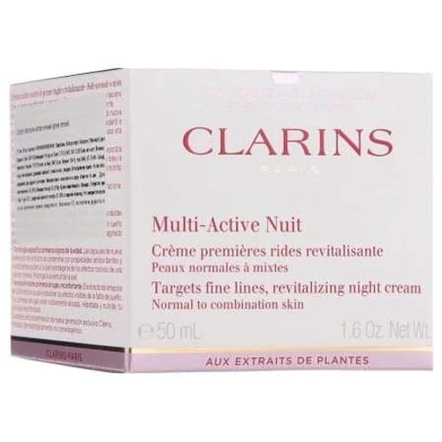 Clarins Multi-Active Night Cream Крем для лица 50 ml: Время применения Ночной