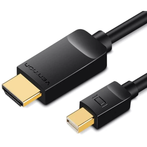 

Vention mini DisplayPort - Hdmi (M/M), 2 м, Black (HAHBH)
