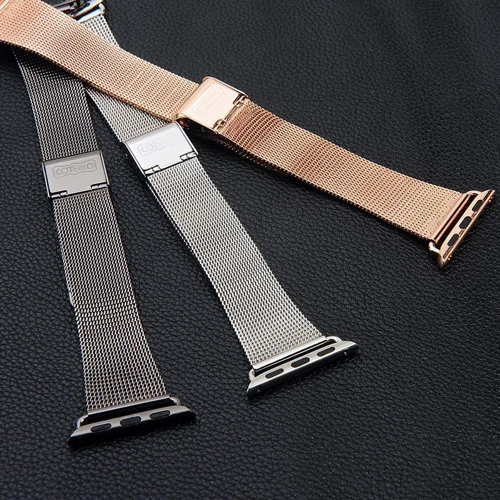 Аксесуар для Watch COTEetCI W2 Milanese Band Silver (CS2063-S) for Apple Watch 42/44/45/49mm фото 9