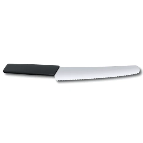Ніж Victorinox Swiss Modern Bread & Pastry 22 см (6.9073.22WB): Особливості Ергономічність, Нековзне покриття рукоятки