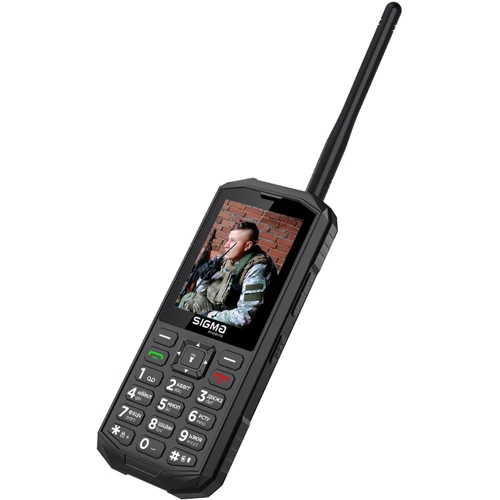 Мобильный телефон Sigma Х-treme PA68 Wave Black (UA UCRF): Вес 175 г