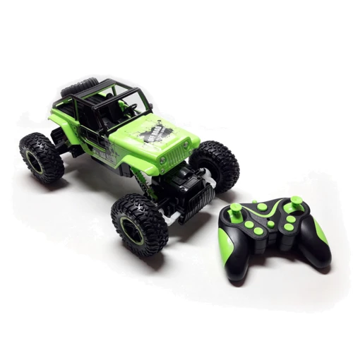 Джип Diancheng Toys на радиоуправлении 0136 на надувных колесах (Зелёный)