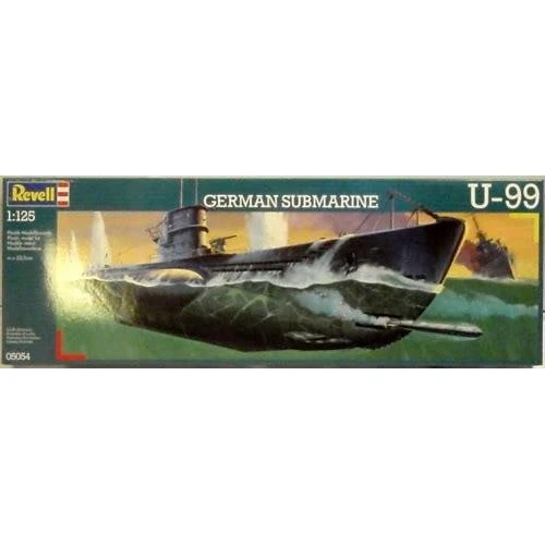Модель Revell Німецький підводний човен U99 U-Boat 1:125 (5054): Виробник Revell