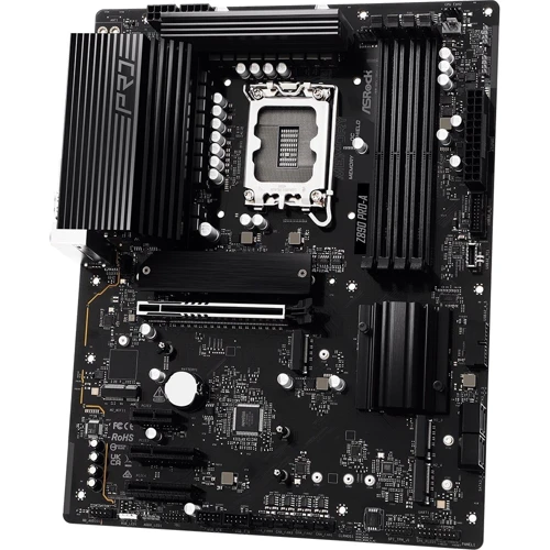 ASRock Z890 Pro-A: Дополнительно Поддержка UEFI, Поддержка RAID, Радиатор на VRM