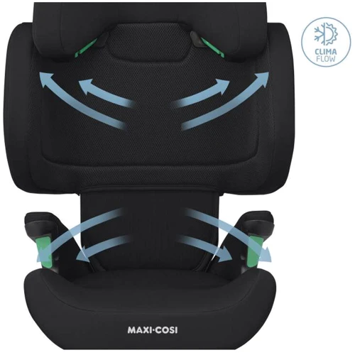 Автокресло Maxi-Cosi RodiFix R i-Size Authentic Black (8760671110): Вес ребенка 15 - 36 кг